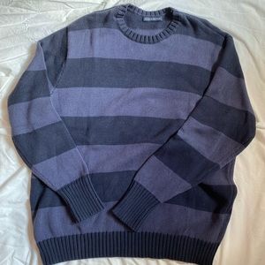 brandy melville brianna sweater - blue & navy